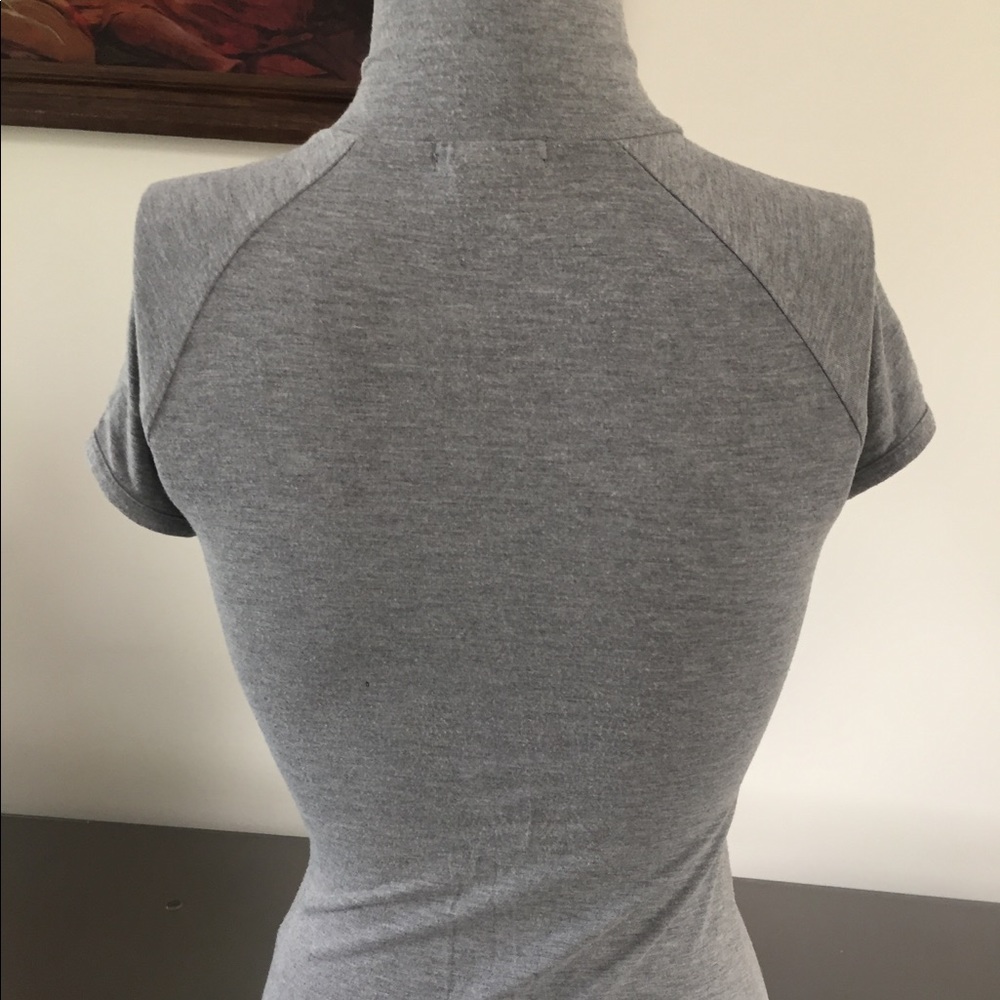 Xsmall gray moda international turtleneck. - Picture 4 of 7